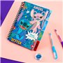 Carnet Scrapbooking avec 28 Feuilles D'autocollant 250+ Stickers Kawaii