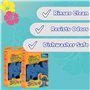 Scrub Daddy Disney Stitch Éponge à Récurer Anti Rayure, Eponges Lavables Reutilisables Antibactériennes Flextexture, Eponge Vais