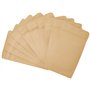 Evergreen Goods 10x Sacs En Papier Kraft (180 Mm X 260 Mm X 50 Mm) - Alimentaires Sacs En Papier - Sacs à Fermeture éClair Et Th