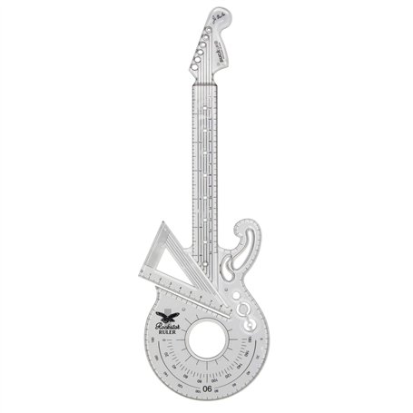 Suck UK Rockstar Règle de 15 cm