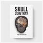 Suck UK - Plateau pour pièces de monnaie en forme de tête de mort | Tirelire gothique | Plateau de rangement de bureau pour bijo