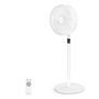 MYCARBON Ventilateur Sur Pied Silencieux avec Télécommande 20dB Moteur DC 2200m³/h 12 Vitesses 12h Timer Oscillation LED Écran H