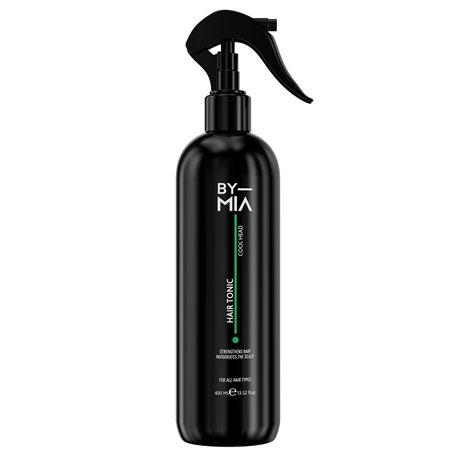 BY MIA Tonique capillaire pour homme et femme 400 ml | Tonique pour cuir chevelu | Renforce les cheveux | Favorise une croissanc