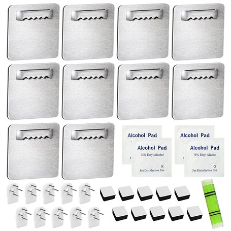 10 Pcs Crochets Autocollants