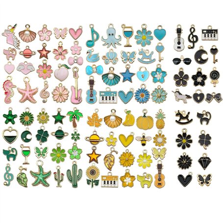Lot de 100 Breloques Creation Bijoux