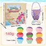 Mapille 9PCS Bombes de Bain pour Enfants avec surprise à l'intérieur, Boules de Bain avec bracelets sirène, Coffret de Bombes de