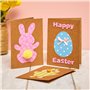 Baker Ross FX981 Kraft Greeting Card Blanks - Pack of 12, faites vos propres cartes