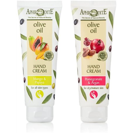 Soin des mains Aphrodite (Mangue & Papaye - Argan & Grenade)