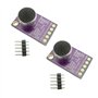 Aihasd 2 pièces MAX9814 Électret Microphone Module amplificateur AGC Module de son pour microphone Gain automatique Tableau de c