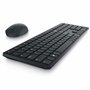Clavier et Souris sans Fil Dell Pro - KM5221W - Français (QWERTY) - Black