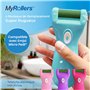 My Rollers Lot de 4 Rouleaux Ponceurs Micro-Minéraux Super Rugueux de Remplacement pour Emjoi Micro Pedi - Pack de 4 Rouleaux de