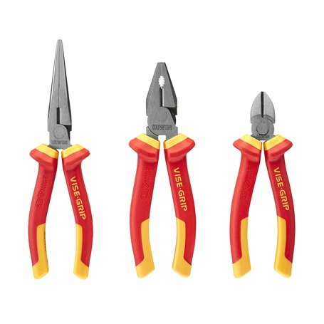 IRWIN 10505519 IW10505519 Jeu de 3 pinces isolées 1000 v