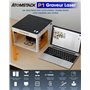 Mini Découpeuse Laser avec Laser Diode 5W et Laser Infrarouge 1.2W