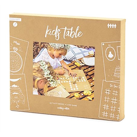 PartyDeco Ensemble de Jeux pour Enfants de Mariage