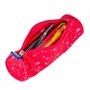 Oxford Trousse Floral en polyester durable avec couleurs assorties Rose