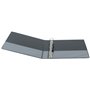 DONAU 2788254PL-10 Classeur de Présentation/Personnalisable pour DIN A4 4RD anneaux 25 mm/Carton Recouvert de PP/Bleu/avec Poche