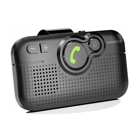 Audiocore AC475 Kit Voiture Mains Libres | Compatible avec Siri et Google Assistant | Bluetooth 5.0 | Marche Automatique