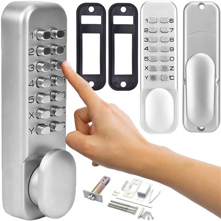 Retoo Serrure Porte À Combinaison Mécanique