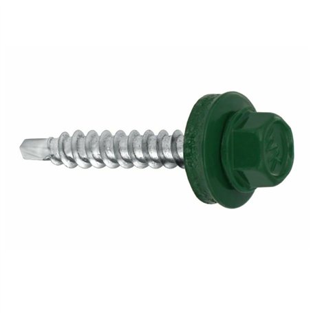 Lot de 250 vis trapézoïdales en tôle profilée 4