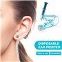 LATTCURE 8 Outil de Perçage D'oreilles Piercing à l'oreille Pistolet outil de piercing corps sans Douleur,Saine de Sécurité Pier