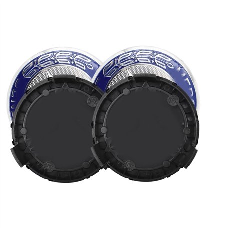 4 Pièces 75MM Auto Cache Moyeux-Cache Moyeu ABS-Cache de Roue-Capuchon Enjoliveur de Centre