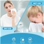 Serviettes Visage XL,Serviette Jetable pour le Visage,Lot de 50 Mouchoirs en Coton Biodégradables,pour les Soins de la Peau,les 
