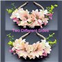 JZK Mariage fleur fille mariée mariée marguerite fleur bandeau tiare pour fille et femme bridal hairband floral garland headpiec