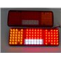 24/7Auto 2 x arrière 12 V LED 5 Fonctions Design ultra fin pour camion remorque basculant pour châssis LKW pour caravane Camion 