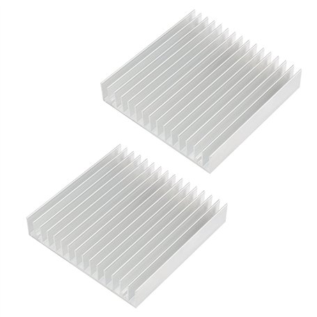Be In Your Mind 2pcs Dissipateur de Chaleur en Aluminium Radiateur 100x100x18mm Compatible avec Huawei AX3PRO pour Ordinateurs R