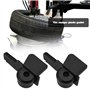 Be In Your Mind Lot de 10pcs Inserts en Plastique pour Changeur de Pneus Noirs Protection de Machine à Pneus Compatible avec Les