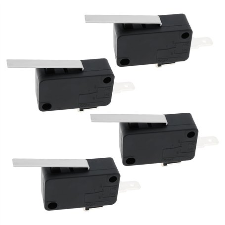 Be In Your Mind Lot de 4 Interrupteurs de Distributeur de Réfrigérateur 16 A Charge élevée Normalement Ouverts Compatible avec L