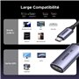 UGREEN Adaptateur USB C vers DP1.4 Femelle 8K 60Hz 4K 240Hz Compatible avec iPhone 16 Plus Pro Max 15 MacBook M4 M3 M2 iPad Pro 