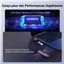 UGREEN Carte de Capture Vidéo HDMI 4K 30Hz Entrée USB C 1080P 60FPS HD Enregistrement Streaming Jeux OBS Carte Acquisition Compa