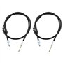 The Lord of the Tools 2X Câble de Compteur de Vitesse de Moto 960 Mm Câble de Vitesse de Remplacement Compatible avec PGO Big Ma