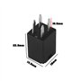 The Lord of the Tools 4pcs Relais Automobiles à 4 Broches 303-1AH-C-R1-U01-12VDC 12 V 20 A SPST Micro Relais pour l'électronique