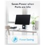 Cudy Commutateur Ethernet Multi-Gigabit à 5 Ports, RJ45 2,5 Gbit/s, Détection De Boucle, Économie D'énergie 802.3az, Support De