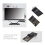 The Lord of the Tools 2pcs Carte de Module ESP8266 ESP-01 ESP01S WiFi Émetteur-Récepteur sans Fil Série Kit Adaptateur Convertis