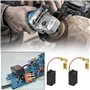 Be In Your Mind 2 Paires Balais de Charbon avec Connecteur Ressort Pièce de Rechange de Moteur Compatible avec Dewalt DWE315 DWE