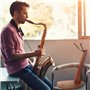 support cadeau pour saxophone avec 2 empiècements en