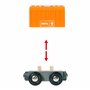 Brio World - 33982 - Long Train de Marchandises - Pour circuit de train en bois - Système d'attache aimantée - Jouet pour garçon