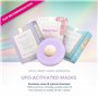 FOREO UFO 3 go masque hydratant visage de voyage - Anti-âge - Luminothérapie LED à spectre complet et lumière rouge - Thermothér