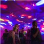 LuminKing Boule disco - Éclairage de fête contrôlé par la musique avec connexion USB, portable et léger