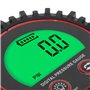 Manomètre numérique de pression d'air des pneus ,précis 4 unités d'affichage rétroéclairé LCD commutable clairement lisible 1/4"