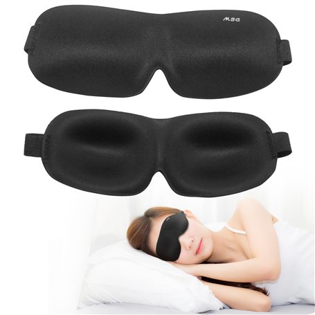 Masque de sommeil 3D profond pour les yeux - Cadeau pour homme ou femme