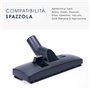 Brosse combinée Universelle pour aspirateur centralisé - Compatible avec toutes les aspirateurs centralisé tels que Sistem Air, 