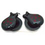 ESPAGNOL CASTANETS NOIR POUR ADULTES. CASTANETS DANS FLAMENCO. en bois massif