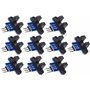 TECNOULAB 10 pièces Optocoupleur de détection de capteur de Mesure de Vitesse Optique à Fente Infrarouge
