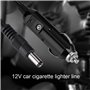12V Allume-cigare de Voiture Prise D'alimentation Rallonge Câble Adaptateur DC 10A 5