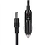 Câble Allume-cigare de Voiture, 12V Allume-cigare de Voiture Prise D'alimentation Rallonge Câble Adaptateur DC 10A 5,5 Mm X 2,1