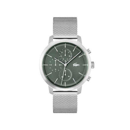 Lacoste Montre Analogique Multifunction à Quartz pour Homme Collection Replay avec Bracelet en Acier Inoxydable avec Bracelet en